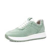 Tamaris 1-1-23708-28/401 BEIGE NUBUC Sportliche Schnürer FS 2022 für Damen, grün, Größe 36 EU