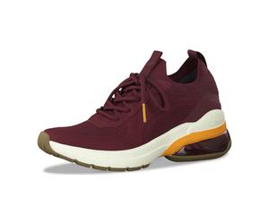 Tamaris 1-1-23715-25/527 DARK CHERRY Sportliche Schnürer HW 20/21 für Damen, rot, Größe 38 EU