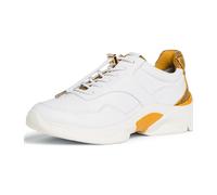Tamaris 1-1-23720-24/145 WHT/SAF. SNAKE Sportliche Schnürer FS 2020 für Damen, weiß, Größe 39 EU