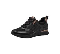 Tamaris 1-1-23721-42-895 Damen Sneaker Low Synthetik blau/beige/weiß blau/beige/weiß