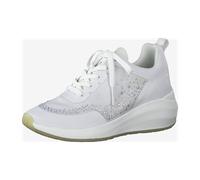 Tamaris 1-1-23730-26/100 WHITE Sportliche Schnürer FS 2021 für Damen, weiß, Größe 36 EU