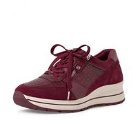 Tamaris 1-1-23740-27/098 BLACK COMB Sportliche Schnürer HW 21/22 für Damen, rot, Größe 38 EU