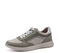 Tamaris 1-1-23746-20/479 DUNE/PISTACCH. Sportliche Schnürer FS 2023 für Damen, beige, Größe 38 EU