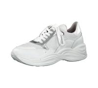 Tamaris 1-1-23775-32/190 WHT LEA/SILVER FS 2019 für Damen, weiß, Größe 39 EU