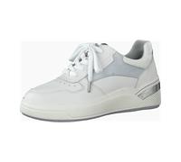 Tamaris 1-1-23776-26/174 WHITE/SKY Sportliche Schnürer FS 2021 für Damen, weiß, Größe 40 EU