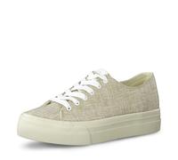 Tamaris 1-1-23786-28/458 IVORY UNI Sportliche Schnürer FS 2022 für Damen, beige, Größe 40 EU