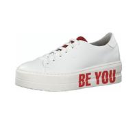 Tamaris 1-1-23787-32/152 WHITE/RED FS 2019 für Damen, weiß, Größe 38 EU