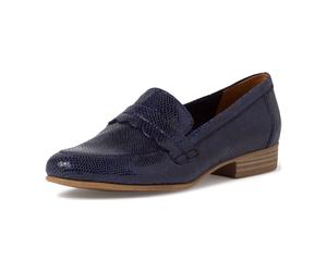 Tamaris 1-1-24215-24/830 NAVY SNAKE Slipper / Trotteur FS 2020 für Damen, blau, Größe 37 EU