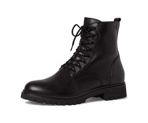 Tamaris 1-1-25234-25/007 BLACK UNI Schnürstiefel HW 20/21 für Damen, schwarz, Größe 40 EU