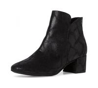 Tamaris 1-1-25382-27/006 BLACK STRUCT. Klassische Stiefeletten HW 21/22 für Damen, schwarz, Größe 37 EU