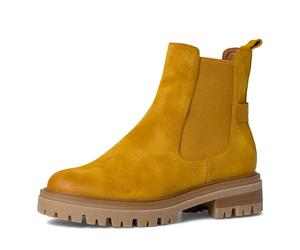 Tamaris 1-1-25418-27/627 SAFFRON Klassische Stiefeletten HW 21/22 für Damen, gelb, Größe 37 EU