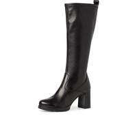 Tamaris Damen Klassische Stiefel, Frauen Stiefel,TOUCHit-Fußbett,uebergangsschuhe,lederstiefel,reißverschluss,Boots,Black,39 EU