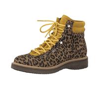 Tamaris 1-1-25803-33/389 LEO/ YELLOW Schnürstiefel HW 19/20 für Damen, animal, Größe 37 EU