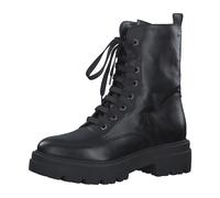 Tamaris 1-1-25803-35/003 BLACK LEATHER Schnürstiefel HW 20/21 für Damen, schwarz, Größe 37 EU