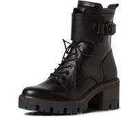 Tamaris Schnürstiefel Schwarz - Schwarz / 38