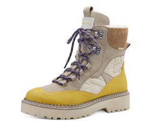 Tamaris 1-1-26882-39/660 CORN COMB Schnürstiefel HW 22/23 für Damen, gelb, Größe 40 EU