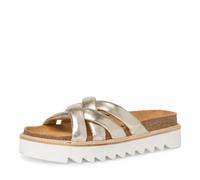 Damen-Pantolette - Farbe - LIGHT GOLD - Größe - 38