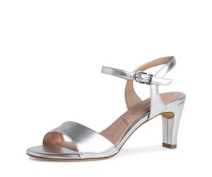 Tamaris 1-1-28008-28/941 SILVER Riemchensandalen FS 2022 für Damen, silber, Größe 37 EU