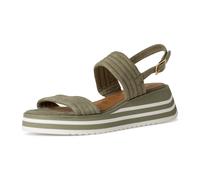 Tamaris 1-1-28029-36/763 PISTACCHIO Keilsandaletten FS 2021 für Damen, grün, Größe 36 EU