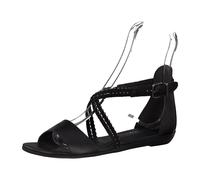 Tamaris 1-1-28104-26/440 NUT Riemchensandalen FS 2021 für Damen, schwarz, Größe 36 EU