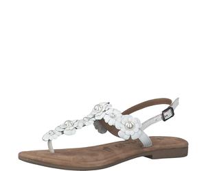 Tamaris 1-1-28123-28/100 WHITE Riemchensandalen FS 2022 für Damen, weiß, Größe 37 EU