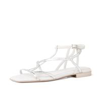 Tamaris Damen Sandalen 1-28127-28 Weiß, Groesse:37 EU