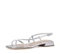 Tamaris 1-1-28147-38/941 SILVER Riemchensandalen FS 2022 für Damen, silber, Größe 37 EU
