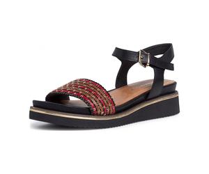 Tamaris 1-1-28202-24/098 BLACK COMB FS 2020 für Damen, schwarz, Größe 36 EU