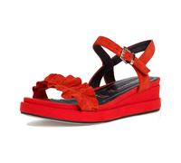 Tamaris 1-1-28205-24/572 FLAME Keilsandaletten FS 2020 für Damen, rot, Größe 36 EU
