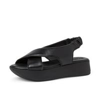 Tamaris 1-1-28233-28/001 BLACK Keilsandaletten FS 2022 für Damen, schwarz, Größe 40 EU
