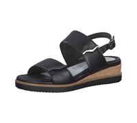 Tamaris 1-1-28247-26/003 BLACK LEATHER FS 2021 für Damen, schwarz, Größe 39 EU