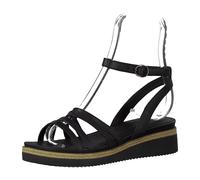 Tamaris 1-1-28257-26/001 BLACK Riemchensandalen FS 2021 für Damen, schwarz, Größe 40 EU