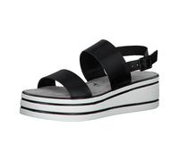 Tamaris 1-1-28330-26/100 WHITE Keilsandaletten FS 2021 für Damen, schwarz, Größe 41 EU