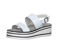 Tamaris 1-1-28330-26/100 WHITE Keilsandaletten FS 2021 für Damen, weiß, Größe 40 EU