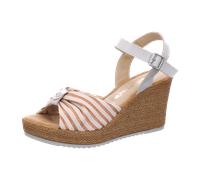 Tamaris 1-1-28341-24/448 IVORY/STRIPES Sandaletten FS 2020 für Damen, braun, Größe 40 EU