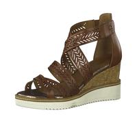 Tamaris 1-1-28352-26/305 COGNAC Keilsandaletten FS 2021 für Damen, braun, Größe 36 EU