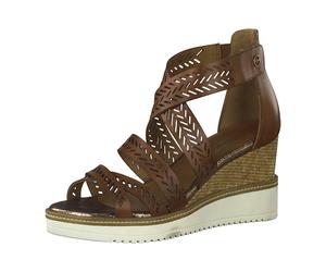 Tamaris 1-1-28352-26/305 COGNAC Keilsandaletten FS 2021 für Damen, braun, Größe 36 EU