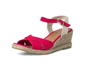 Tamaris 1-1-28367-38/505 RASPBERRY Riemchensandalen FS 2022 für Damen, rot, Größe 38 EU