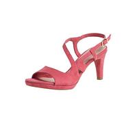 Tamaris 1-1-28376-24, Damen Riemchensandalen, Rot (Pale Ruby 585), 41 EU (7.5 UK)