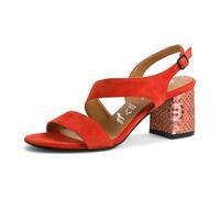 Tamaris 1-1-28385-24/609 ORANGE S./SNAK FS 2020 für Damen, rot, Größe 39 EU