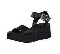 Tamaris Damenschuhe Riemchensandalen BLACK BLACK - Gr. - 40