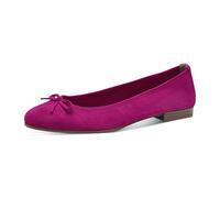 Tamaris Damen Klassische Ballerinas, Frauen Flats,Sommerschuhe,Ballerina-Schuhe,Ballett-Schuhe,Ballet-Flats,flach,Ausgehschuhe,Fuxia,36 EU