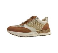 Tamaris Damenschuhe Sportliche Schnürer COGNAC COMB COGNAC COMB - Gr. - 36