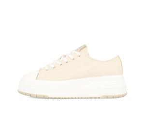Tamaris 1-23815-20-418 Vegan Plateau Canvas Sneaker Damen Ivory - Beige / EUR 41