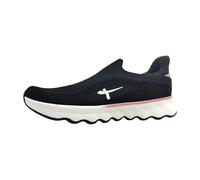 Slip-On Sneaker TAMARIS, Damen, Gr. 36, schwarz (schwarz kombiniert), Synthetik, Textil, kontrastfarbene Details, Schuhe, Slipper, Halbschuh, Freizeitschuh mit Ortholite-Ausstattung (27027429-36) schw