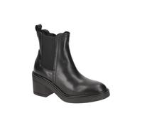 Tamaris 1-25011-41 Stiefeltte Ankle Boot schwarz Leder - Größe 40