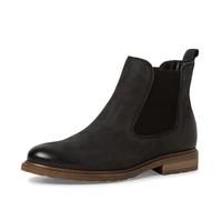 Tamaris Damen Klassische Ballerinas, Frauen Flats,TOUCHit-Fußbett,Slip-ons,klassisch elegant,Ballerinen,Pumps,Halbschuhe,Slipper,Black/Struct.,36 EU