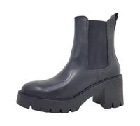 Chelseaboots TAMARIS Gr. 41, schwarz Damen Schuhe Schlupfstiefeletten mit Anziehlasche und zwei Stretcheinsätze (51849764-41)