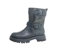 Tamaris Damen Stiefelette Vegan; BLACK/STRUCTURE, EU 37