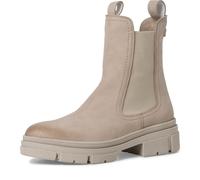 Tamaris Damen Chelsea Boots, Frauen Stiefeletten,TOUCHit-Fußbett,Bootee,Booties,halbstiefel,Kurzstiefel,uebergangsschuhe,Taupe NUBUC,40 EU